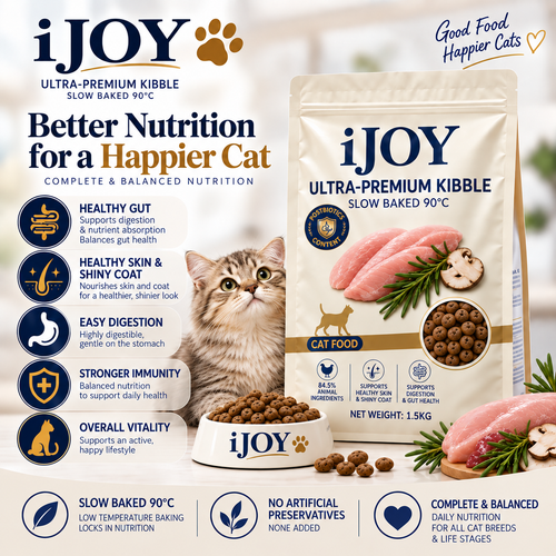 iJOY Slow-Baked Cat Kibbles