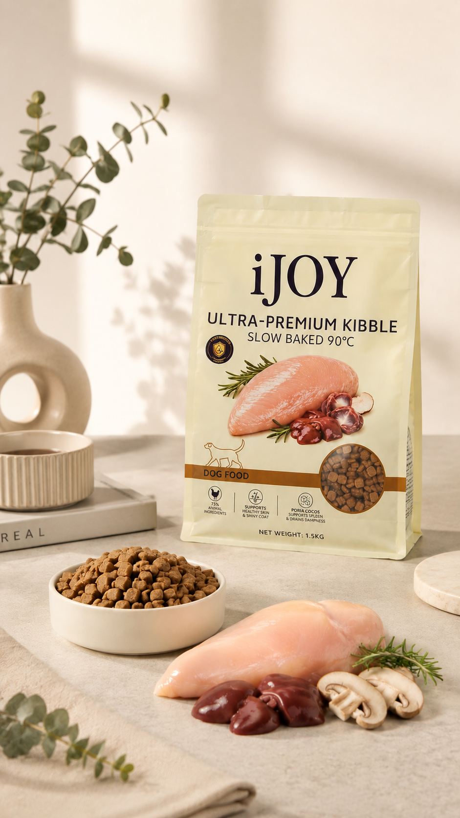 iJOY Slow-Baked Dog Kibbles