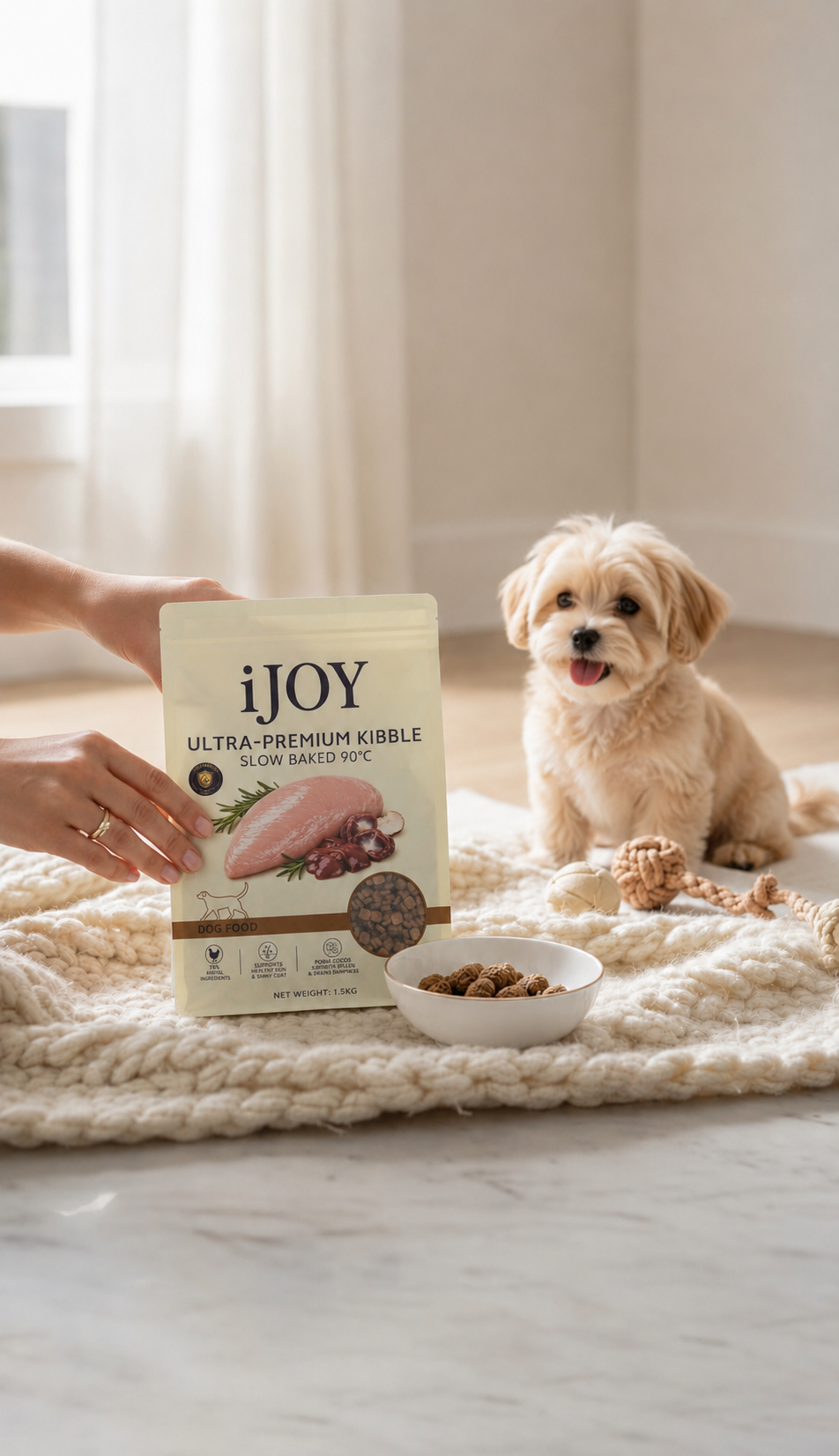 iJOY Slow-Baked Dog Kibbles