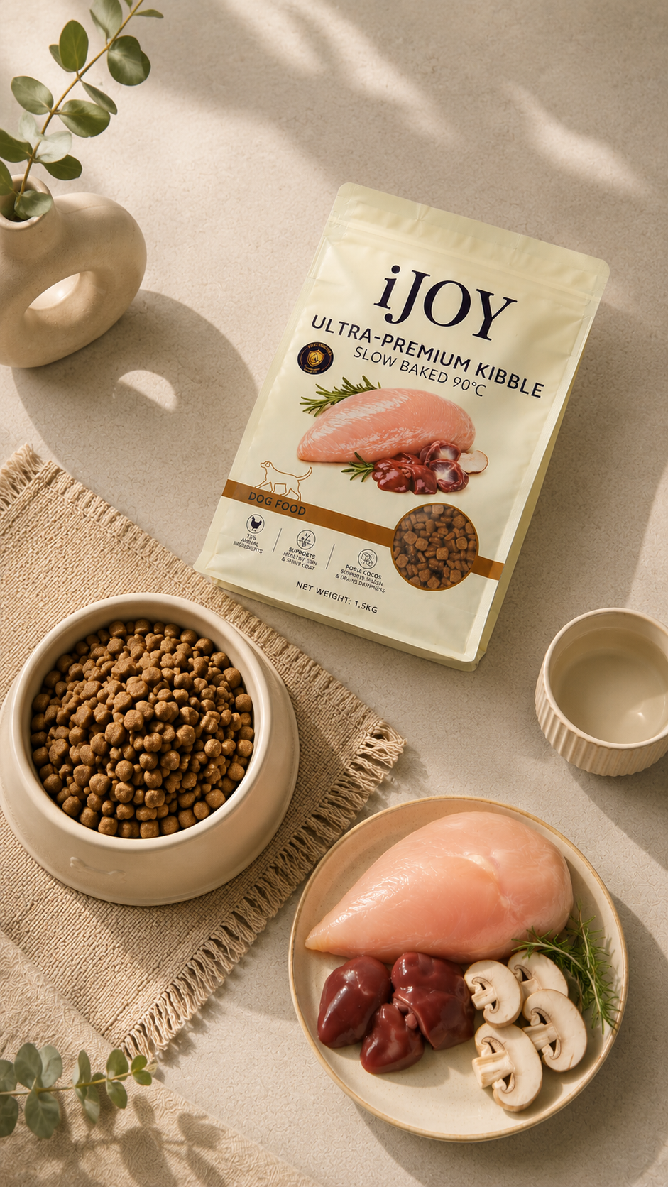 iJOY Slow-Baked Dog Kibbles