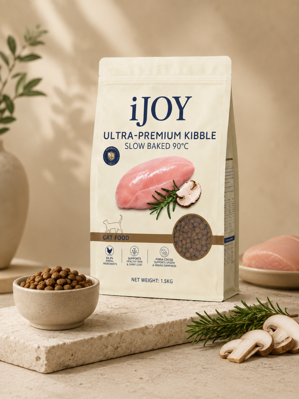 iJOY Slow-Baked Cat Kibbles