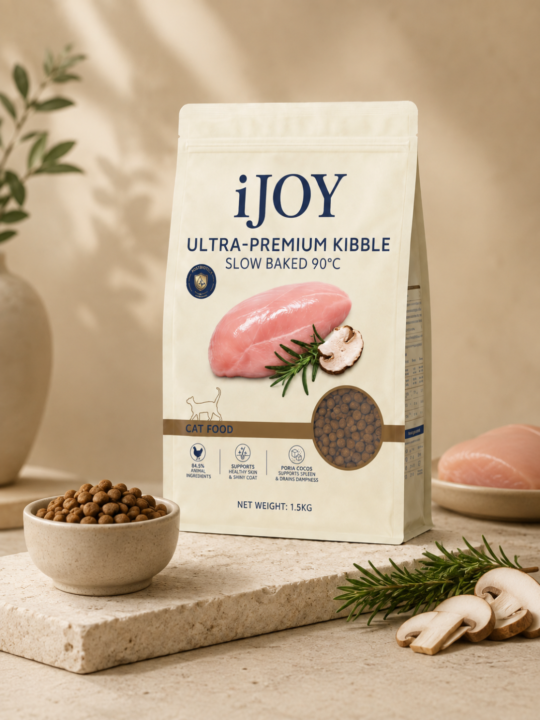 iJOY Slow-Baked Cat Kibbles
