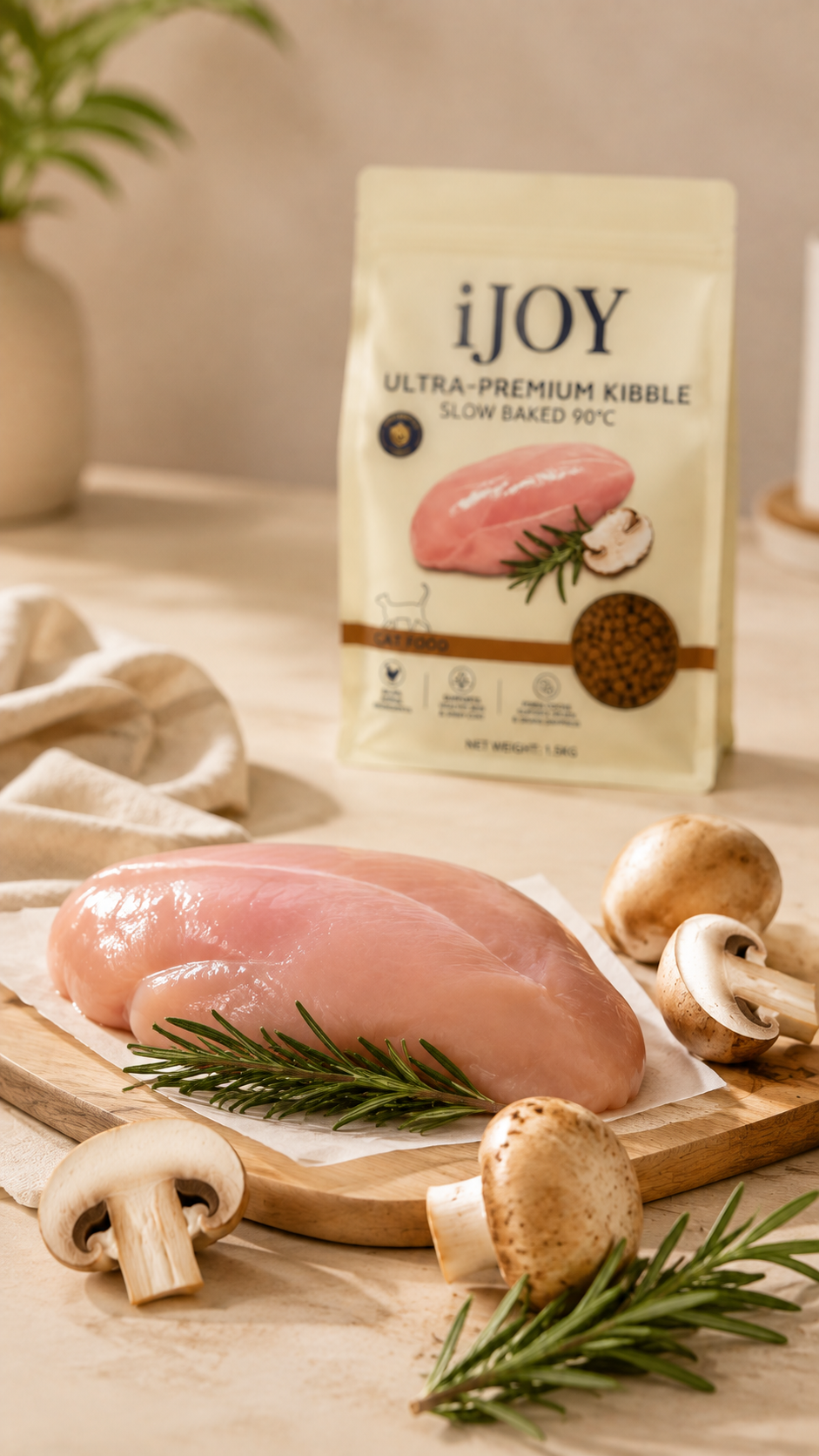 iJOY Slow-Baked Cat Kibbles