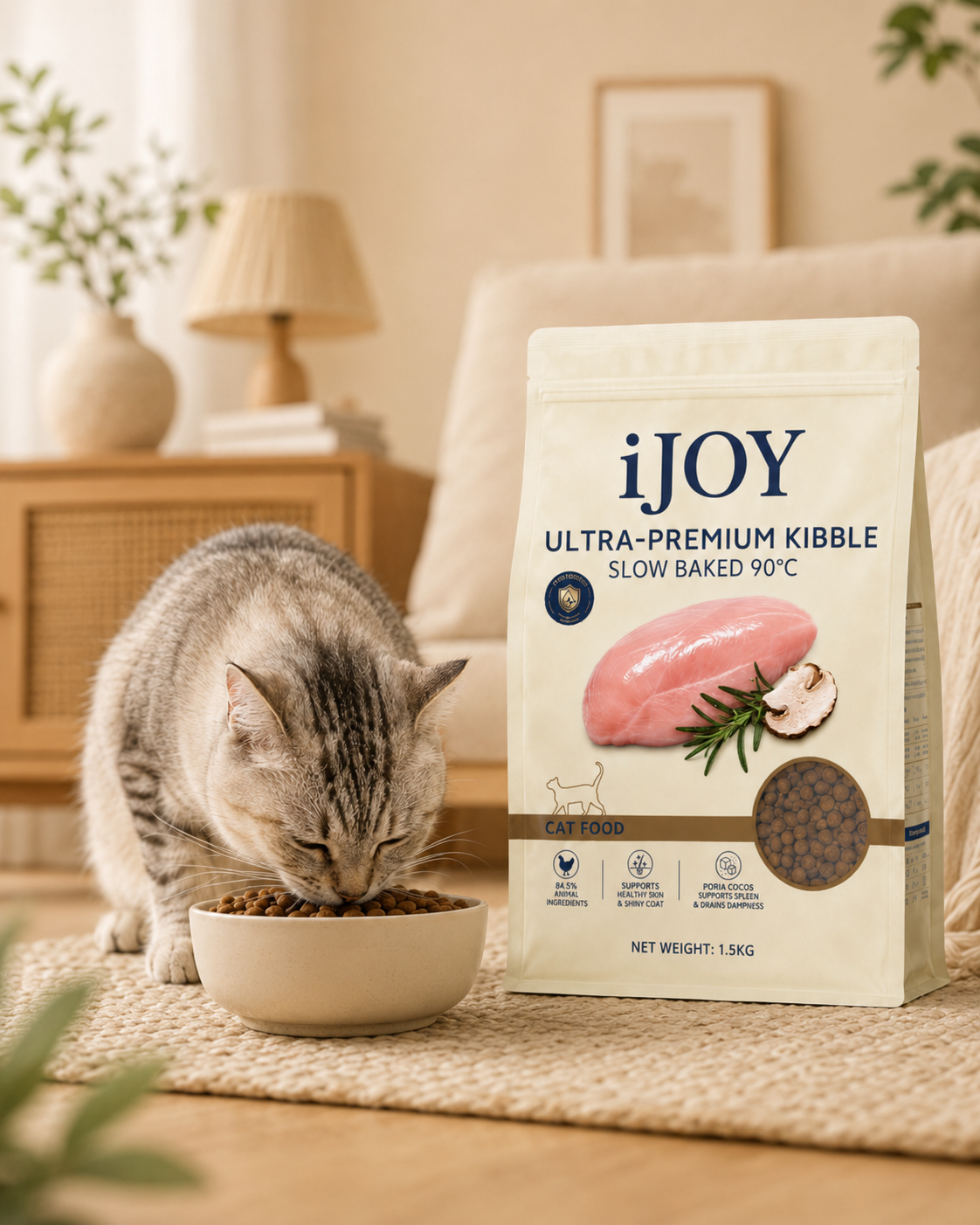 iJOY Slow-Baked Cat Kibbles